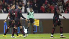 Brian Lozano y Julián Quiñones estuvieron cerca de llegar a los golpes