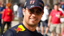 Checo Pérez en el GP de Bahréin