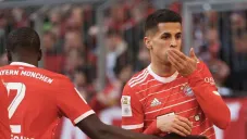 El portugués dedicó su gol a su mascota