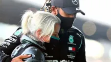 Lewis Hamilton y Angela Cullen