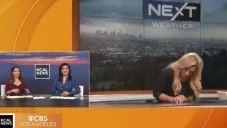 Alissa Carlson Schwartz colapsó en vivo