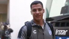 Roberto de la Rosa, delantero de los Tuzos del Pachuca