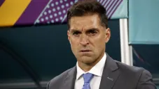 Diego Alonso dirigió a Uruguay en el Mundial de Qatar 2022