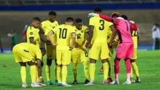 Jamaica durante el partido vs México de la primera vuelta