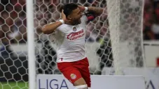 Alexis Vega durante el Clásico Tapatío
