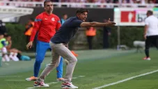 Paunovic durante el juego ante Necaxa