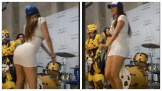 TikTok: Edecán sorprende con sus pasos prohibidos y se convierte en &quot;La mejor bailarina del evento&quot;