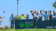 Golfista en el Abierto Vidanta de México en 2022