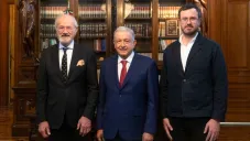 AMLO en una reunión reciente
