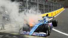 Fórmula 1: La primera Qualy en Bakú tuvo dos banderas rojas por accidentes