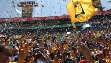 Fue un día de fiesta en el Volcán