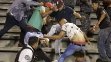 Aficionados se van a los golpes durante el partido en Zacatecas