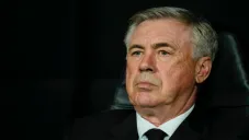 Ancelotti en el encuentro vs Manchester City