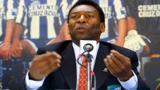 Pele durante un evento