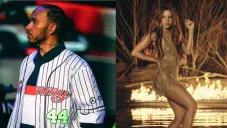 Shakira y Lewis Hamilton fueron vistos juntos