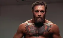 Conor McGregor en una sesión de fotos