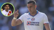 Ramiro Funes Mori en el duelo Pachuca vs Cruz Azul