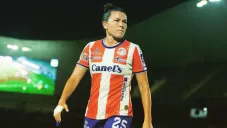 Bea Parra con el Atlético de San Luis