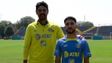 Diego Cervantes y jugador de América Sub-20