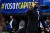 Ramón Díaz durante un partido de los Capitanes
