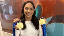 Jessica Sobrino, nadadora artística, busca culminar su trayectoria con Juego Olímpicos