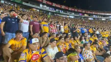 Afición en el Estadio Universitario
