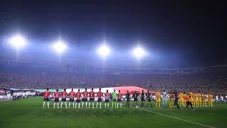 Ceremonia previa al inicio del Tigres vs Chivas por la Final