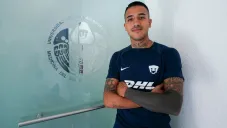 Ergas en su primer día como Universitario