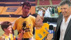Siboldi y García celebrando el título de Tigres