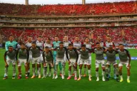 Jugadores del Atlas previo al partido de Vuelta con Chivas