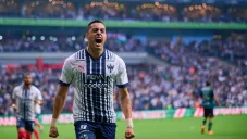 Funes Mori en celebración de gol