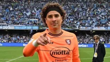 Guillermo Ochoa con la Salernitana