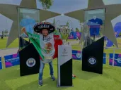 Caramelo presente en la Final de la Champions League