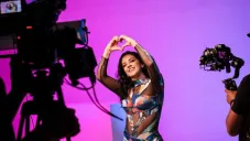 Lidia Ávila posa para una foto