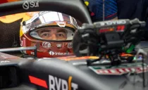 'Checo' Pérez durante la P1 del GP de Canadá