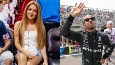 Shakira, feliz de salir con Hamilton