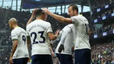 Harry Kane celebrando un gol