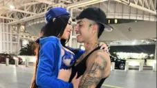 Naim junto con Yeri Mua