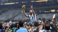 Lionel Messi sorprendió a los aficionados de Rosario en la despedida de Maxi Rodríguez