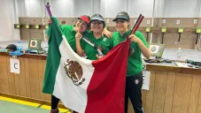 Oro, plata y bronce para el equipo femenil de México en tiro de pistola