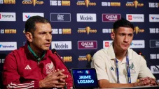 Uriel Antuna en conferencia de prensa