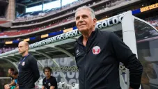 Carlos Queiroz previo a un juego de la Copa Oro