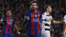 Messi en su última temporada con el Barcelona