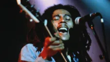 Bob Marley durante uno de sus conciertos