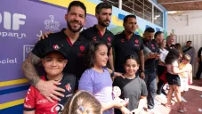 La convivencia se dio entre el equipo y los niños