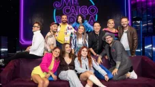 Elenco de &quot;Me Caigo de Risa&quot;.