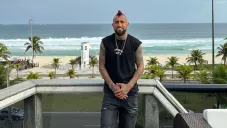 Arturo Vidal en Río de Janeiro