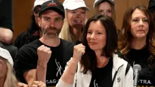 Fran Drescher lidera la huelga histórica de actores en Hollywood