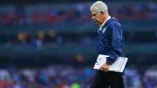 Tuca Ferretti en juego de Cruz Azul