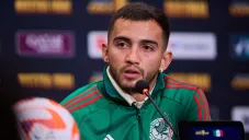 Luis Chávez con el Tri en Copa Oro